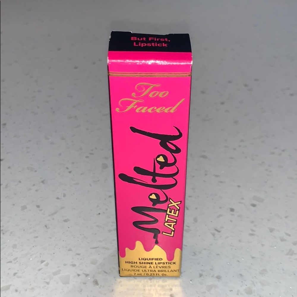 Too faced melted latex lipstick